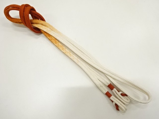 JAPANESE KIMONO / HAND-TIED OBIJIME CORD